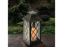 Lanterna Solar, Lanterna Solar Com Efeito De Luz De Vela, Lâmpada Solar Para Jogos Ao Ar Livre Olysi Shop
