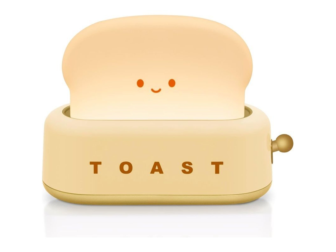 Lâmpada de Mesa, Cute Toast, Luz Noturna, Presente, Meninas, Verde S/MARCA
