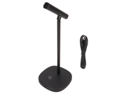 Aetheria microfone Usb Desktop com Redução de Ruído e Toque Sensível Omnidirecional 360 Graus para Pc