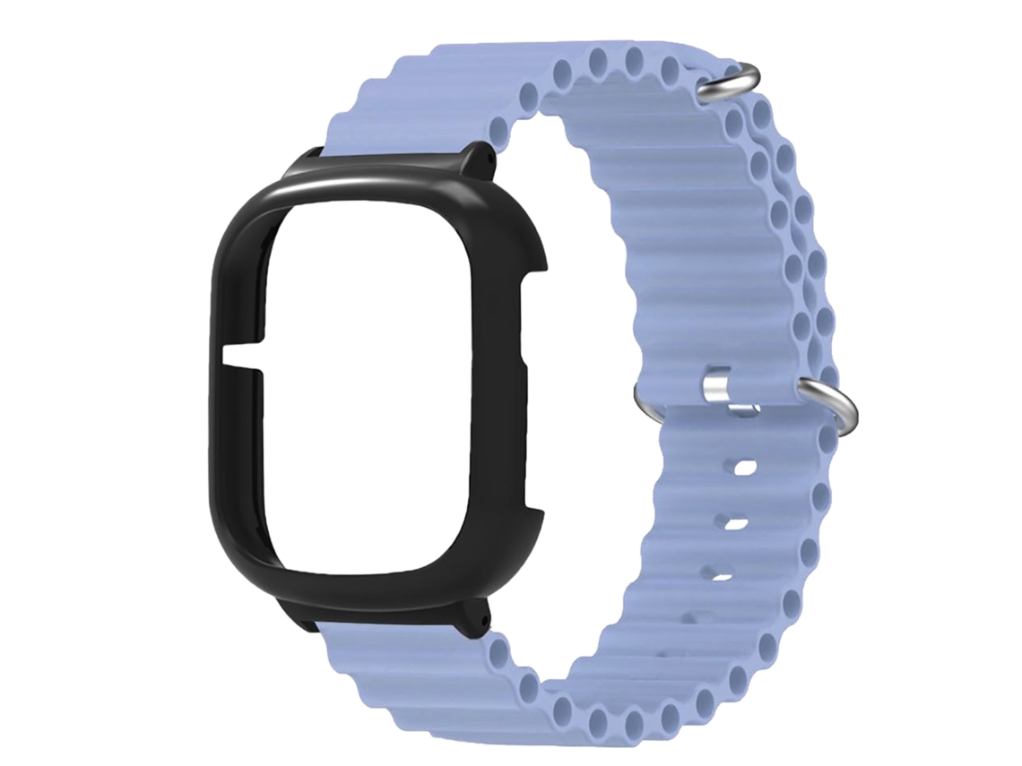 Pulseira de Relógio Ajustável com Capa Protetora para Honor Watch 4 Lavender Purple