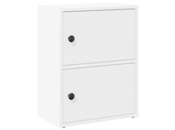 Bookcase, Bookcases Vidaxl Branco Madeira Processada (n/a)