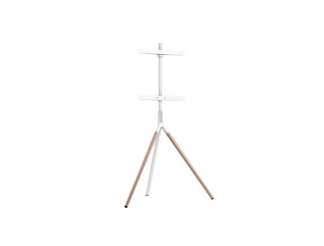 Suporte De Chão Holmios Para Tv Entre 45 65 Com Sistema Vesa Compatível Com Todas As Marcas, Branco (até 32kg)
