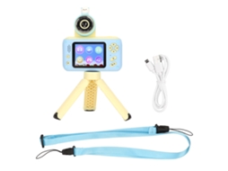 Câmera Digital Infantil Multifuncional Com Tela Ips Hd 2.4 Polegadas, Jogo, Mp3 E Suporte Para Crianças