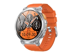 (laranja) Smartwatch Bluetooth De 1,85 Polegadas Com Função De Chamada, Suporta Monitoramento De Frequência Cardíaca/oxigenação Sanguínea.