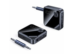 Adaptador Bluetooth 5.4 Transmissor E Recetor Tx/rx Com Jack 3,5 Mm Para Carro E Áudio