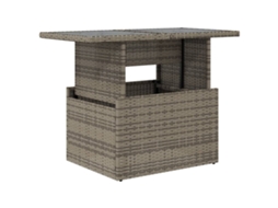 Garden Table, Garden Tables Vidaxl Cinzeto Rattan / Vime (n/a)