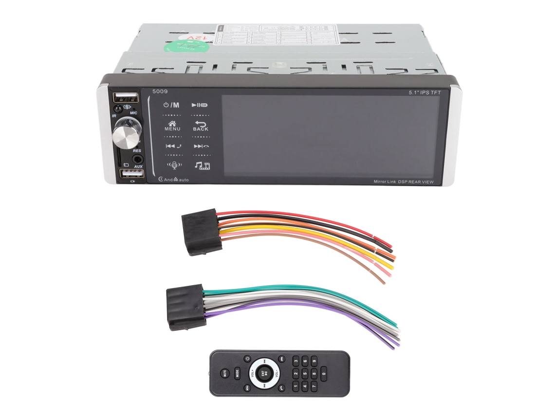 Rádio Carro 5.1 Polegadas Touch Bluetooth 3 Usb