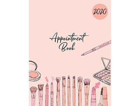 Livro 2020 Appointment Book Large Diary with 15 Minute Time Slots 8AM 9PM 6 Days At A Glance de Bramblehill Designs (Inglês)