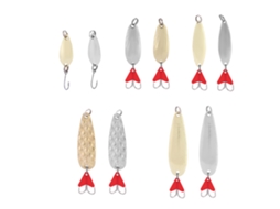 Conjunto De Iscas De Metal Luya Trout 10pcs