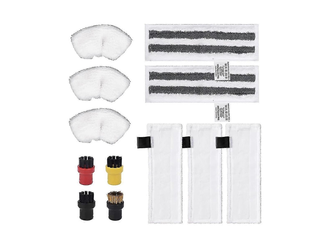 Conjunto de 12 Panos de Microfibra, Acessório Compatível com os Aspiradores Easyfix Sc2, Sc3, Sc4 e Sc5._ozo