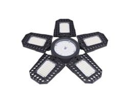 Rebe-luzes Led Para Garagem Super Brilhantes 2994 Fluxo Luminoso 6000k Com 6 Painéis Deformáveis Soquete E26 E27 Para Oficina