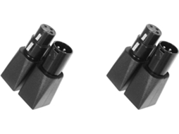 Conjuntos de Adaptadores de Conector para Rj45 Ethernet de 3 Pinos Xlr Fêmea e SFUSHOS