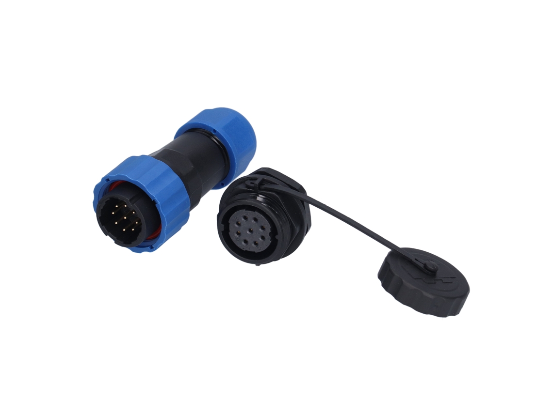 Conector Avião Plug Socket Ip68 Impermeável 5a