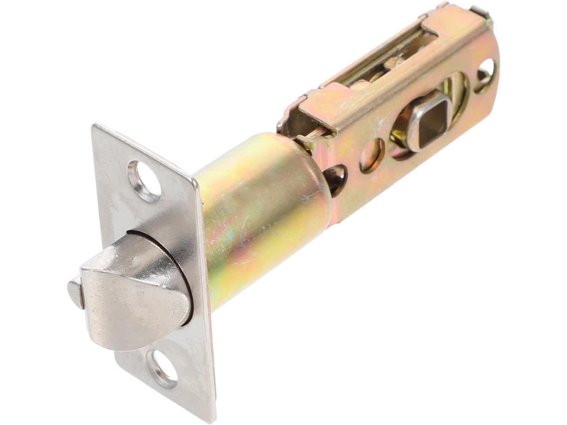 Fechadura Tubular Ajustável De 60-70mm Porta, Com Trinco De Embutir
