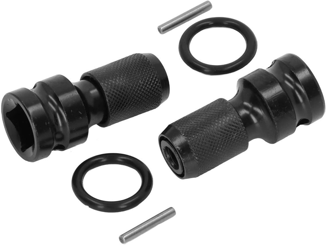 De Soquete Aço Carbono, Chave Rápida, 1/2" Para 1/4", E Catracas