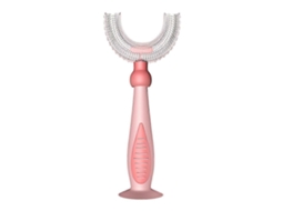 Escova de Dentes Infantil em Formato U, Feita Silicone Macio Qualidade Alimentar, para Limpeza Oral 360° Dos D Entes. GOKOCO
