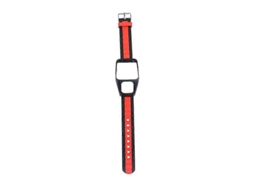 Pulseira De Reposição Para Relógio De Pulso Elegante, Acessórios Para Relógio Compatíveis Com Tomtom Runner 3 Olysi Shop (preto E Vermelho)