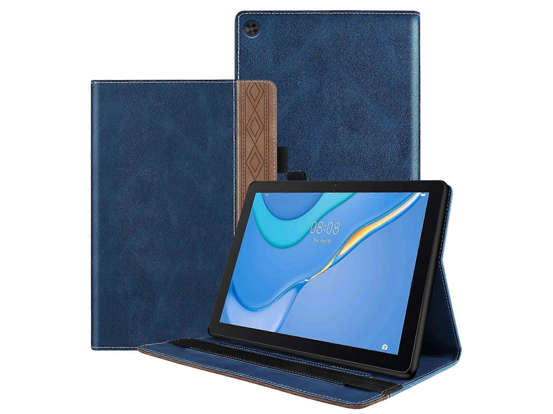 Capa De Couro Para Tablet Huawei Matepad Se Da Série Splicing.