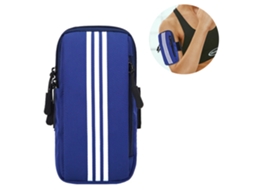 Ax3015 - Braçadeira Para Celular Para Corrida - Azul