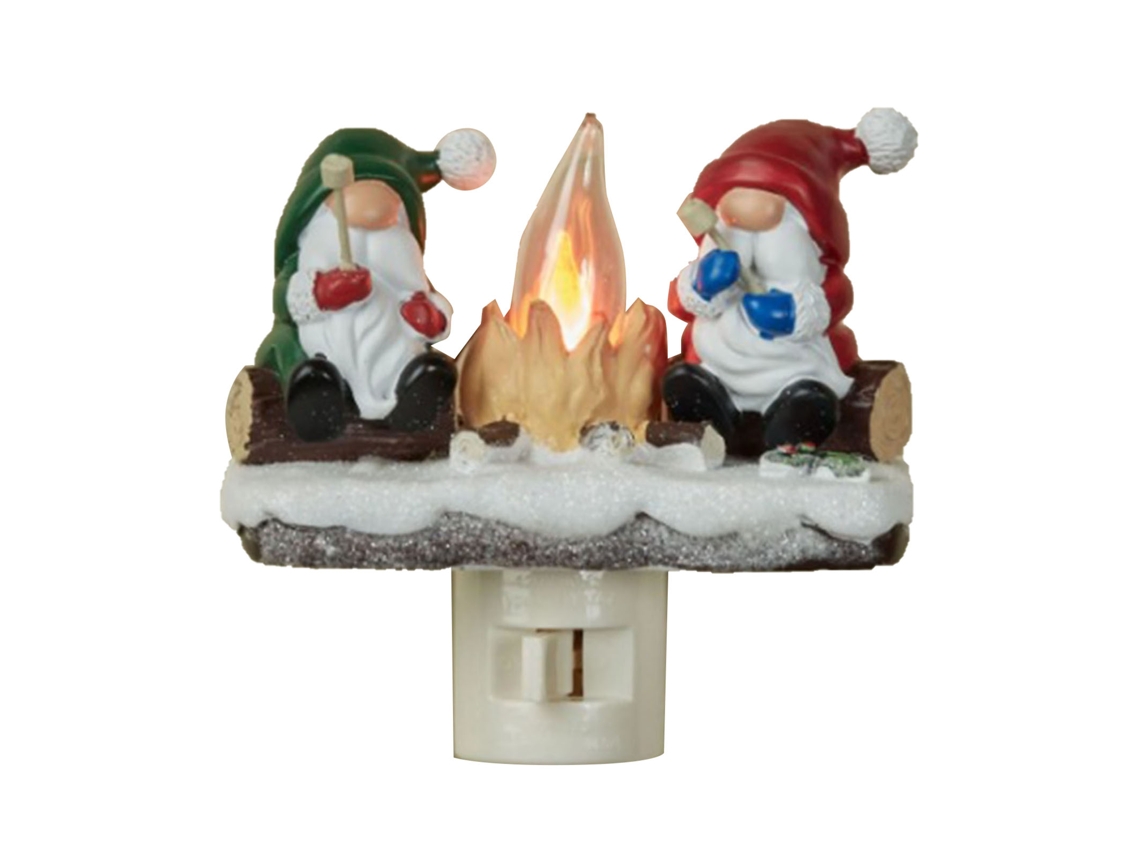 Luz Noturna de Natal com Efeito Fogueira LAXISCREED