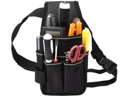 Bolsa De Ferramentas Bolso, Porta Ferramentas Com Vários Bolsos E Cinto Ajustável, Organizador Resistente Para