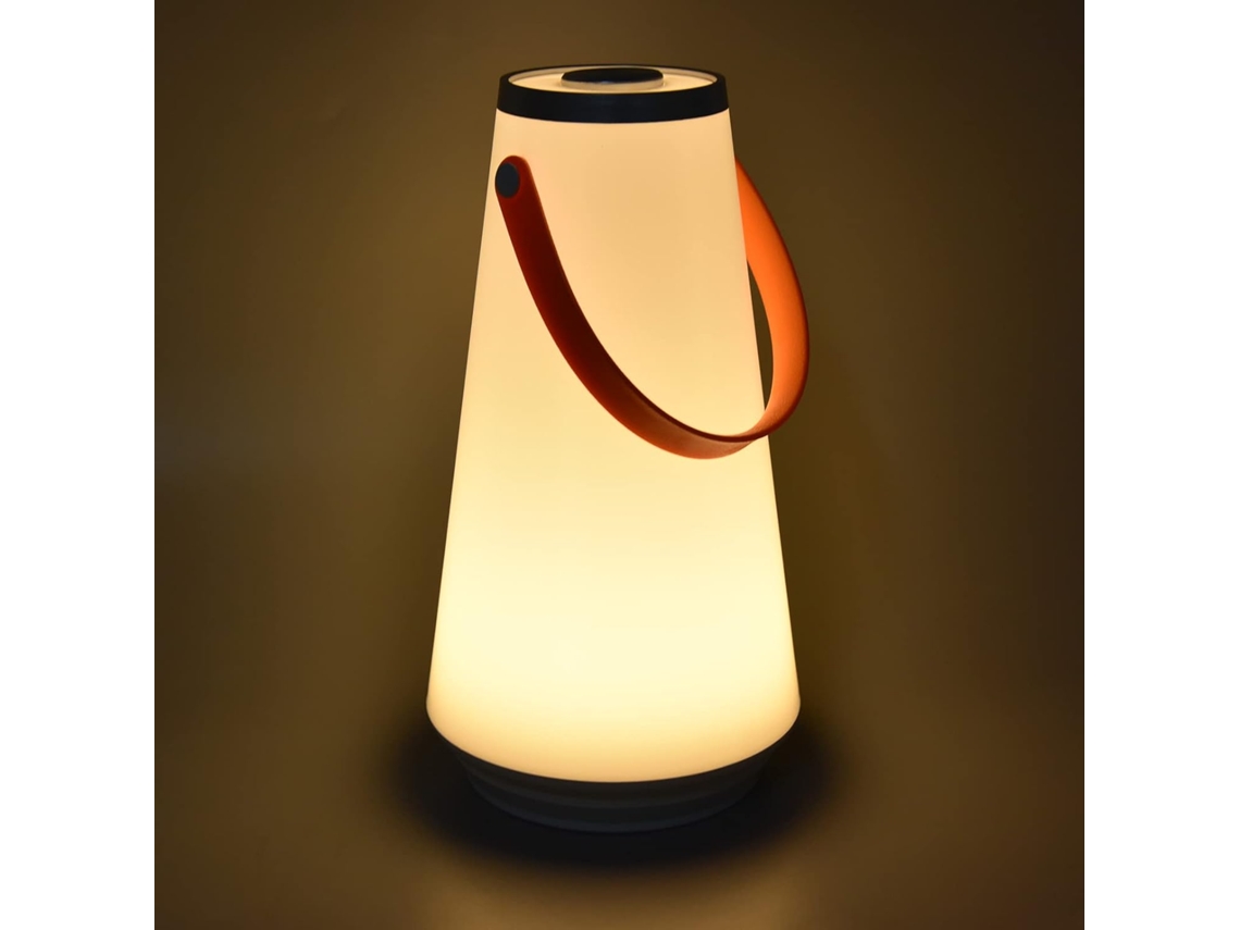 Luminária De Cabeceira Led Com Controle Por Toque E Alça, Portátil, Com Luz Branca Quente E Intensid Gokoco