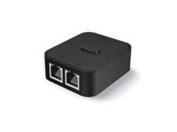 Switch De Rede Gigabit De 2 Portas Rj45, Divisor De Rede, Extensor De Cabo, Seletor E Adaptador De 2 Vias Grátis. Aquaforge