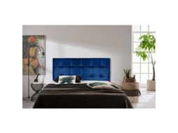CABEÇA ÍRIS AZUL IMITAÇÃO COURO 170