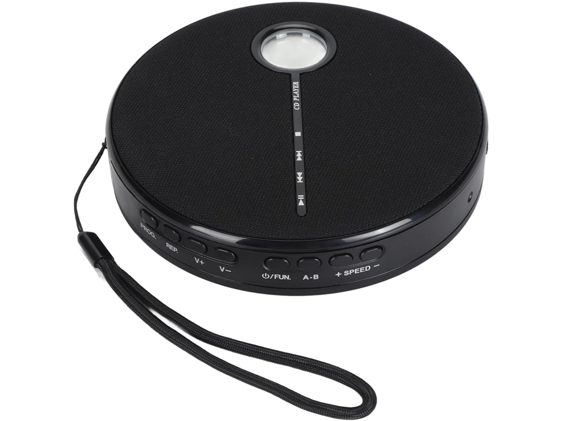 Leitor Cd, De Para Carro, De Para Casa, De Portátil Inteligente E Recarregável, Alto-falantes Integrados