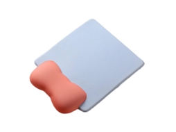 Mousepad De Espuma Viscoelástica Com Apoio De Pulso Em Silicone Macio, Ideal Para Uso Doméstico, Escritório Ou Jogos. Cor Claret. Olysi Shop