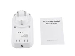 Laxiscreed Tomada Wifi Inteligente Compatível Com Alexa E Google Home, Com Funções De Agendamento Pelo Telemóvel