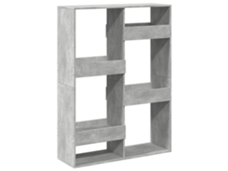 Estante para Derivados da Madeira Cinzento Cimento MAISON EXCLUSIVE (100x33x135 cm)