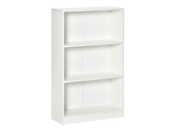 Estante Melamina de Madeira Cor Branco 62.2x24x102.4 cm Homcom