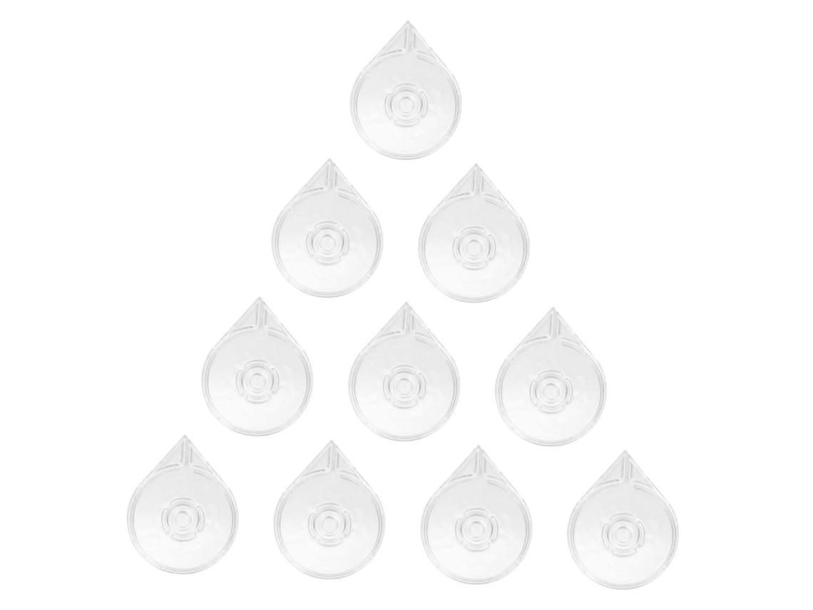 Dispensador de 10 Fitas Adesivas Acrílicas para Unhas com Organizador para Evitar Emaranhados, Ideal para Salões de Beleza e Projetos Diy. GOKOCO
