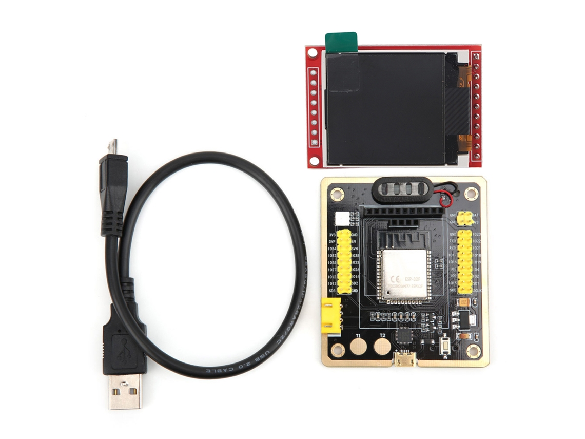 Placa de Desenvolvimento Iot com Módulo de Controle Bluetooth e Wifi para Esp 32f e Tela Tft