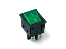 Interruptor Bipolar Luminoso Verde 15a para Máquina de Lavar Roupa Swt731un