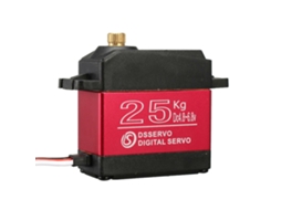 Servo Digital Dsservo Ds3225mg de 25 Kg com Engrenagens Metálicas À Prova de Água para Carros Rc 1/8, 1/10 e 1/12. MDUG
