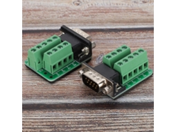 Laxiscreed Conector Adaptador Db9 De 9 Pinos Para Ligação Facilitada