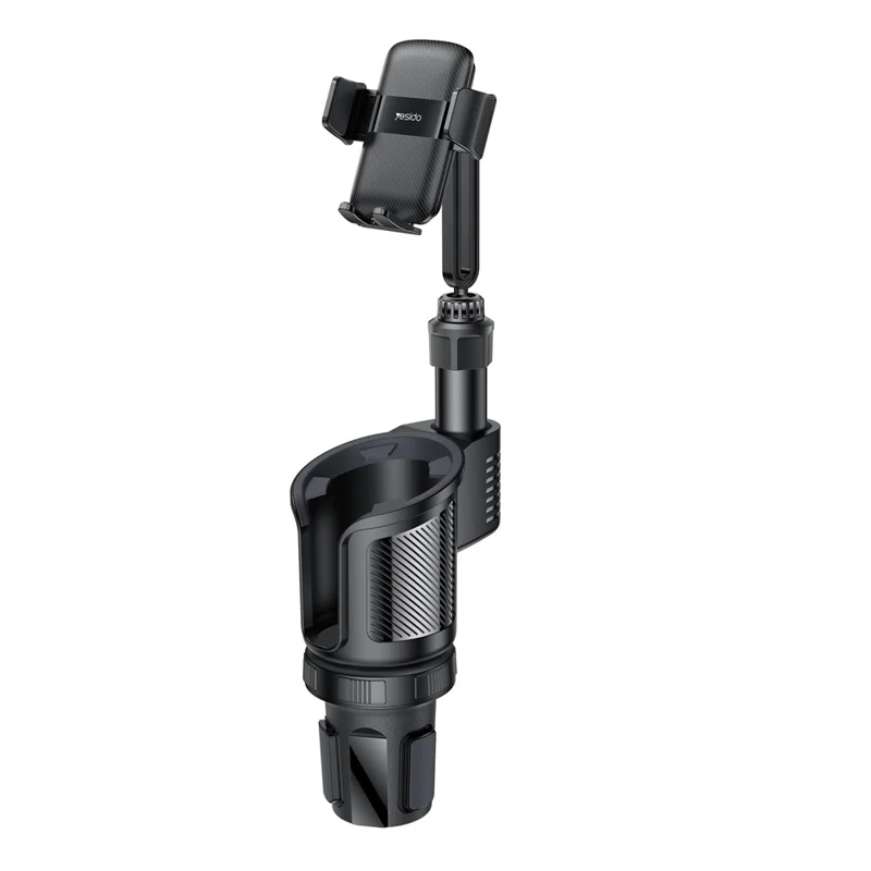 Suporte De Telemóvel Yuysan Para Copo De Carro 2 Em 1 Ajustável 4,7-7,2 Polegadas Rotação 360°