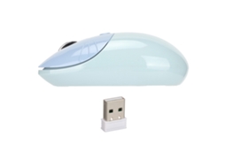 Mouse Sem Fio 2.4g Cute Cat Paw Azul