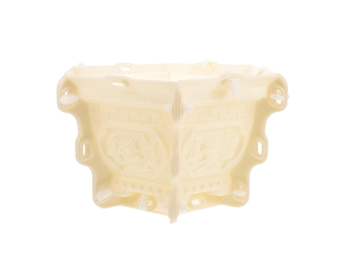Molde de plástico para vasos hexagonais SFUSHOS