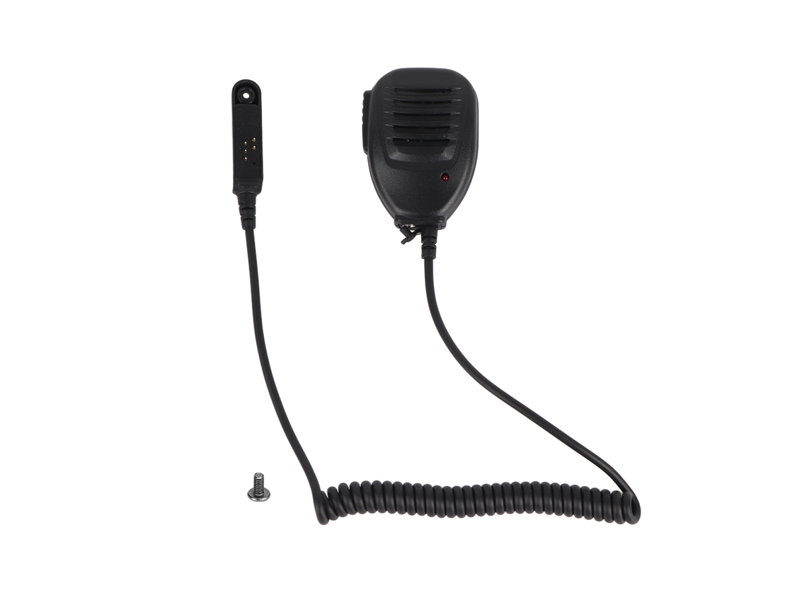 Mali microfone Manuseável para Rádio Walkie Talkie Uv 9r Abs Plástico Anti impacto À Prova D'água Acessório
