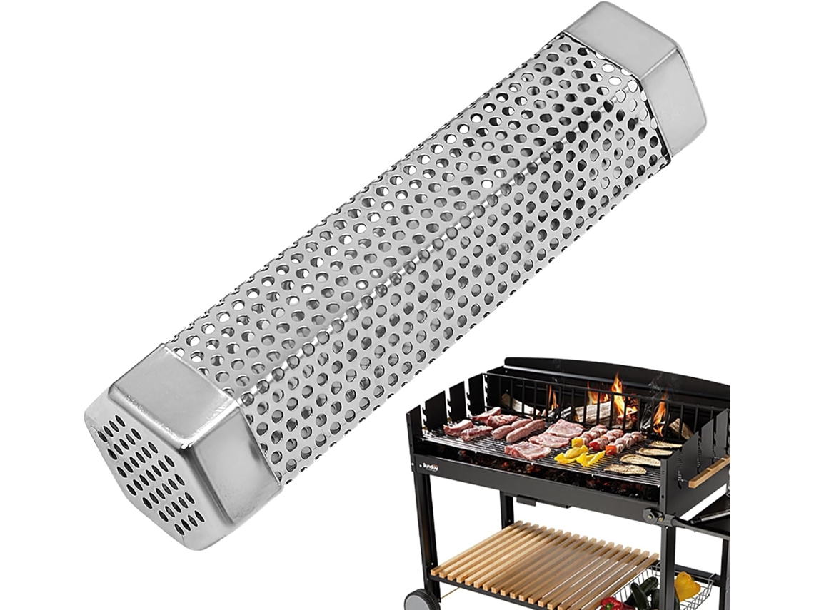 Mangueira Para Defumador Para Churrasqueiras A Pellets, Mangueira Para Churrasco Em Aço Inoxidável.