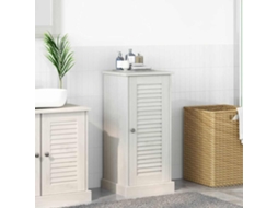 Vidaxl Armário De Banheiro Com Prateleira Vigo Branco E Branco Antigo