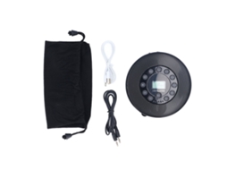Player De Cd Portátil Bluetooth Com Alto-falante Anti-skip Para Carro Mp3 Recarregável