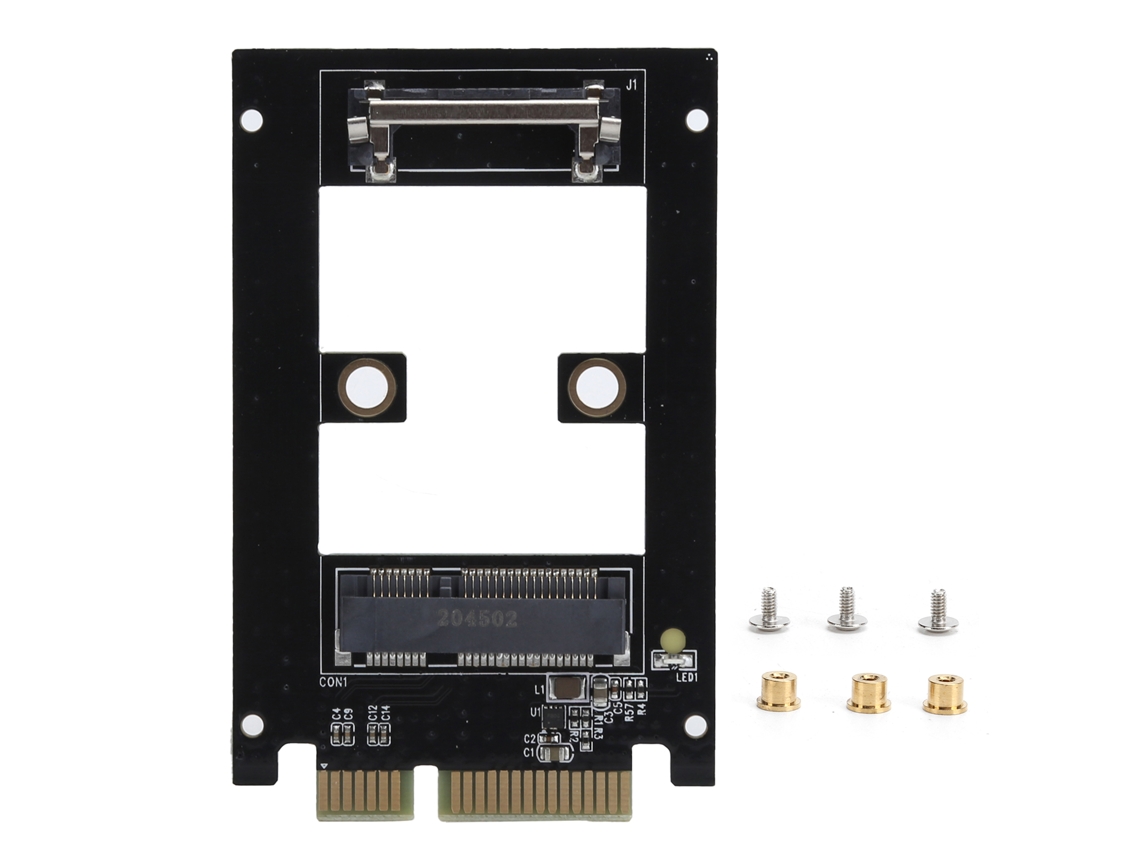Cartão Adaptador Conversor Riser Expansão De Disco Ssd Msata Para Sata Maiwo