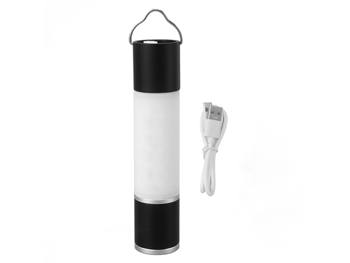 Rebe-lanterna Led Recargável Usb Portátil Com Brilho Ajustável E Longa Duração Para Camping E Trekking