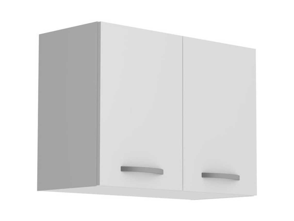 Coluna com 2 portas - Branco - 80 x 36 x 58 cm AUCUNE