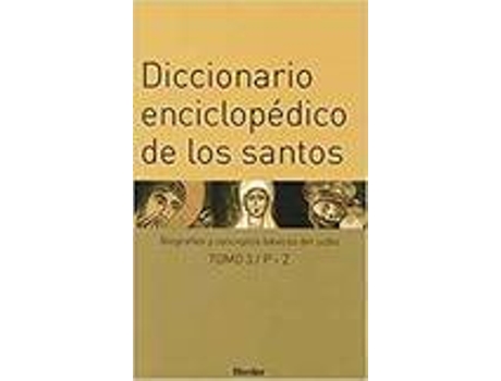 Livro Diccionario EnciclopÉdico De Los Santos