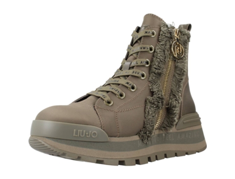 Sapatos de Mulher LIUJO Amazing Tecido Verde (41)